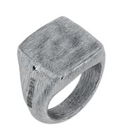 Anello Bikkembergs Uomo Main Hammer in Acciaio Diamante 0.02 Ct HAR01WV - HAR01WV-21